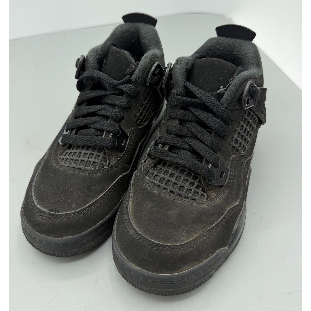 Jordan 4 Retro OG (PS) Black/Black-LT Graphite IB4388-010 Size 11c